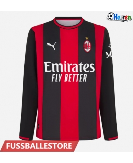 Günstige AC Milan Heimtrikot 2026-27 Langarm